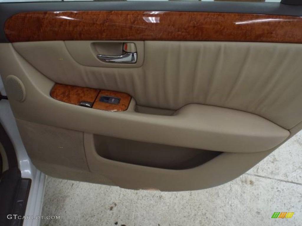 2004 LS 430 - Crystal White / Cashmere photo #26