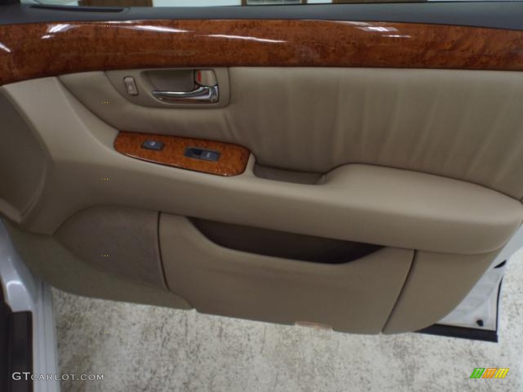 2004 LS 430 - Crystal White / Cashmere photo #27