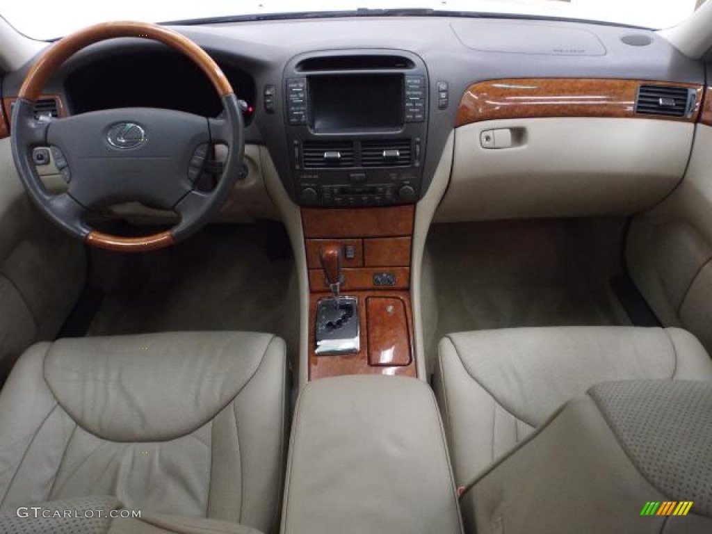 2004 LS 430 - Crystal White / Cashmere photo #28