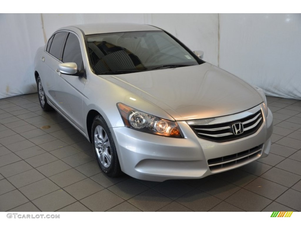 2011 Accord LX-P Sedan - Alabaster Silver Metallic / Gray photo #1