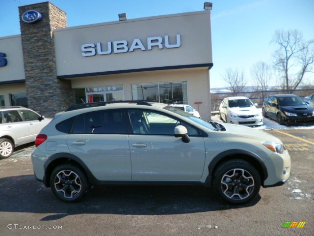 2014 XV Crosstrek 2.0i Premium - Desert Khaki / Black photo #8