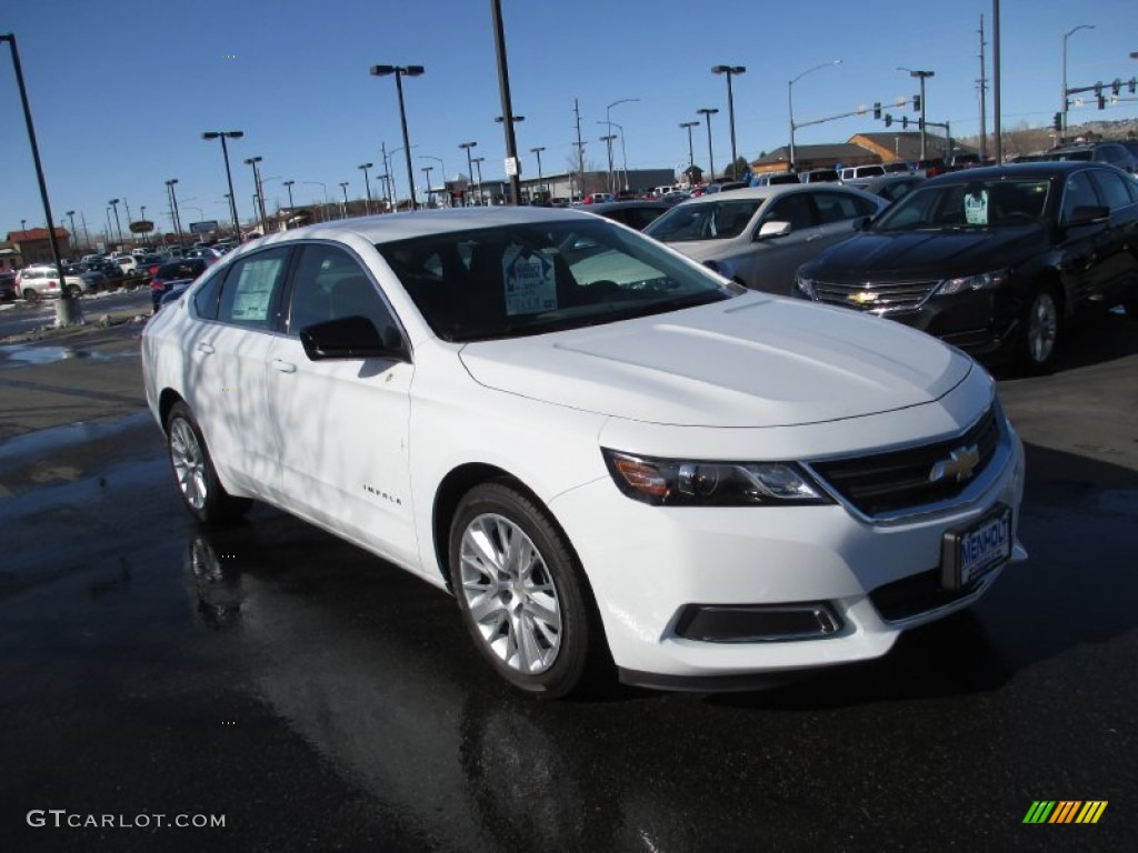 2014 Impala LS - Summit White / Jet Black/Dark Titanium photo #1