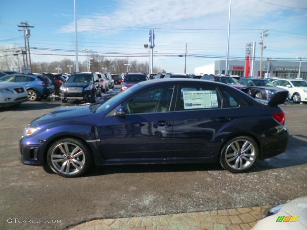 Plasma Blue Pearl 2014 Subaru Impreza WRX STi 4 Door Exterior Photo #90654126