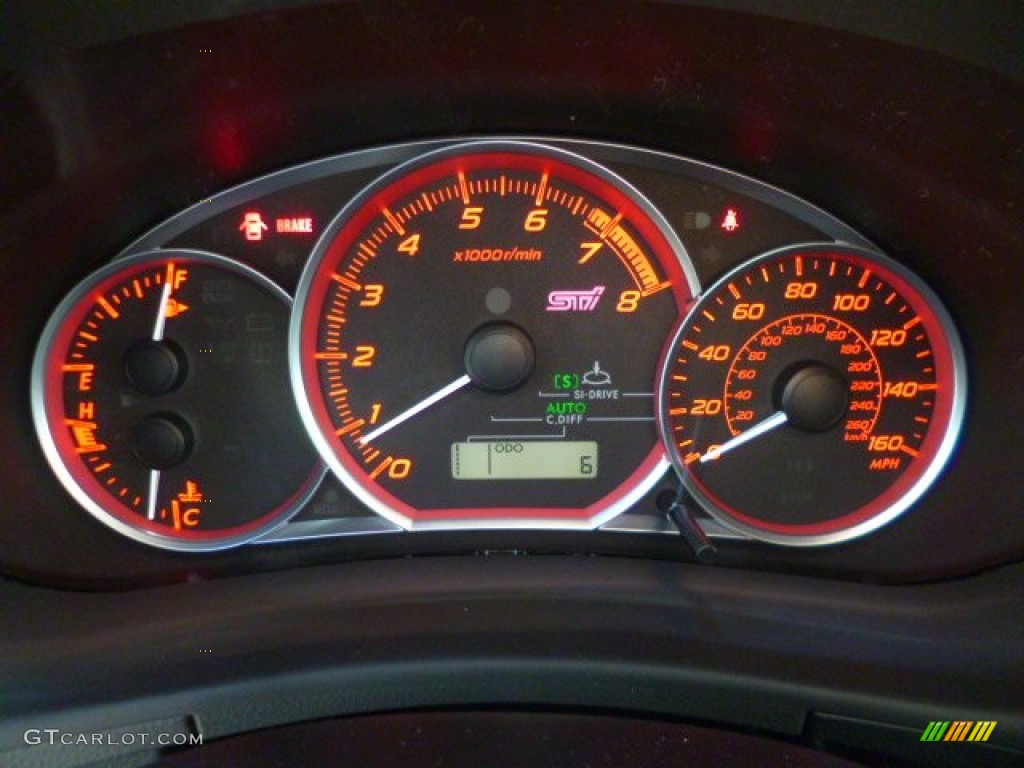 2014 Subaru Impreza WRX STi 4 Door Gauges Photo #90654516