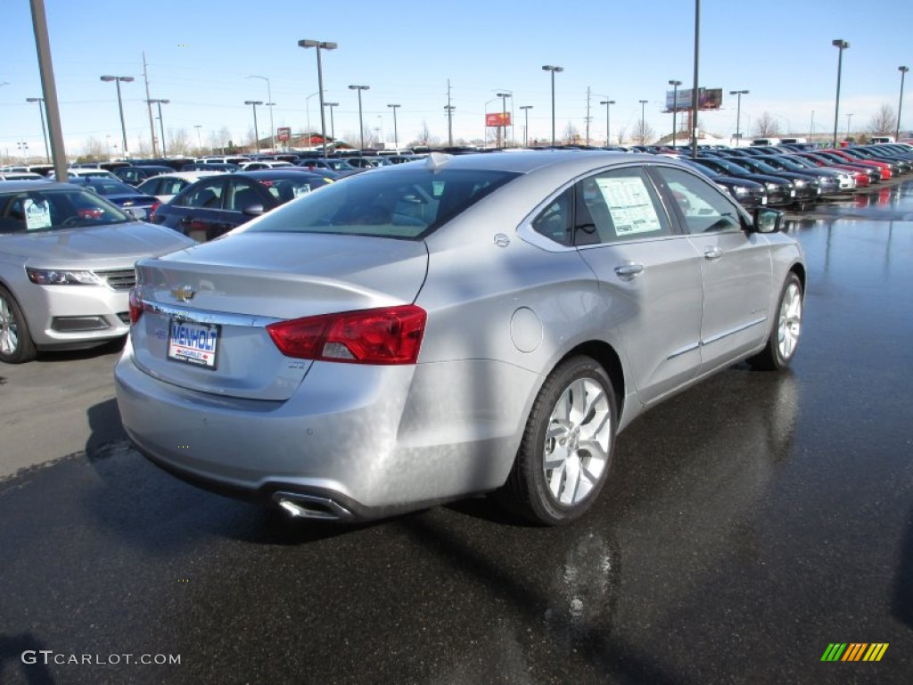 2014 Impala LTZ - Silver Ice Metallic / Jet Black photo #4