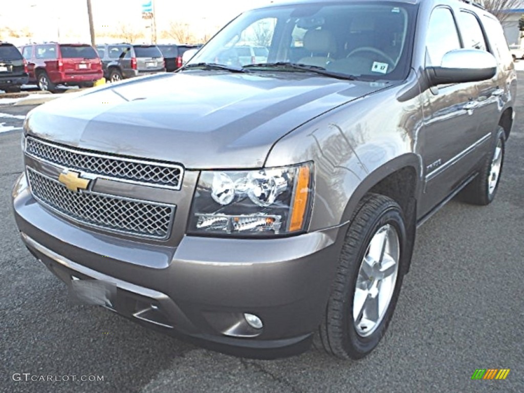 2013 Tahoe LTZ 4x4 - Mocha Steel Metallic / Light Cashmere/Dark Cashmere photo #1