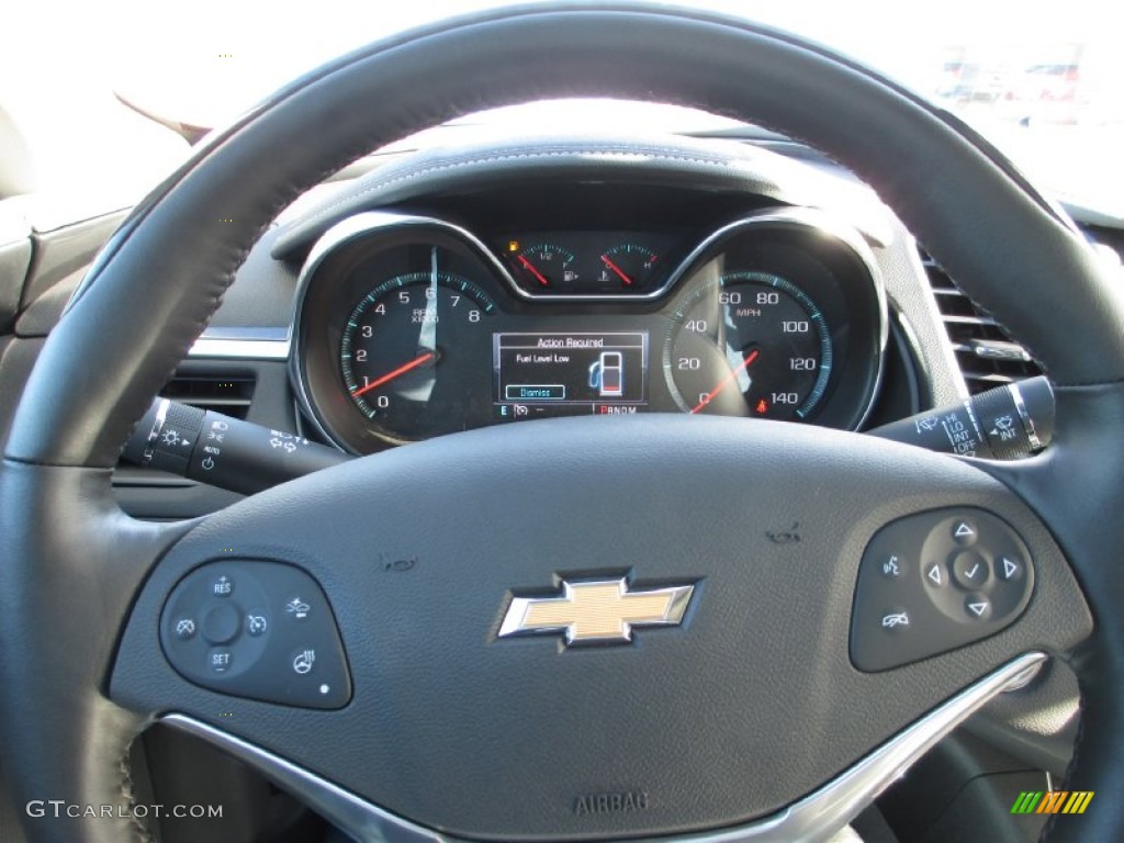 2014 Impala LTZ - Silver Ice Metallic / Jet Black photo #8
