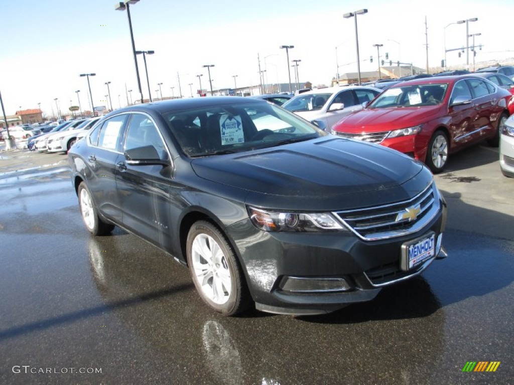 2014 Impala LT - Ashen Gray Metallic / Jet Black photo #1