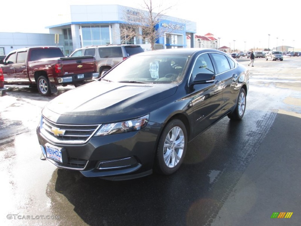 2014 Impala LT - Ashen Gray Metallic / Jet Black photo #2