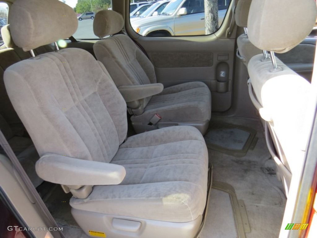 2002 Sienna LE - Vintage Red Pearl / Oak photo #11