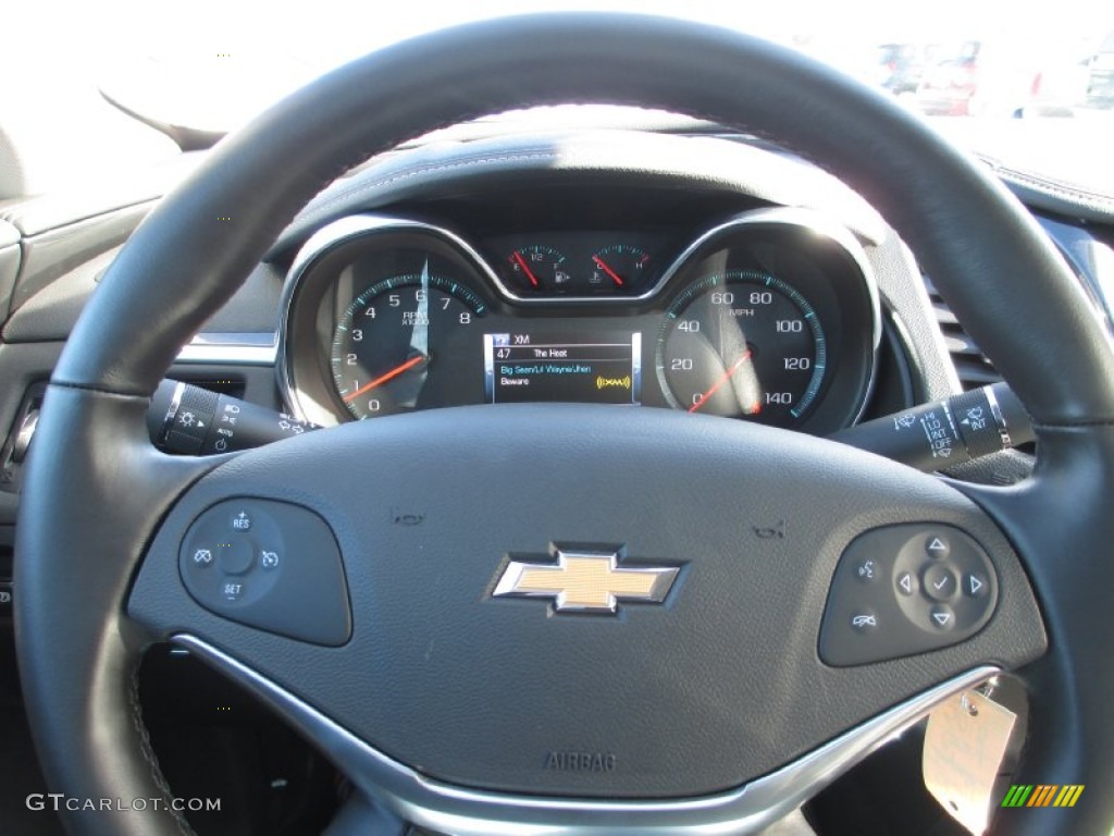2014 Impala LT - Ashen Gray Metallic / Jet Black photo #8