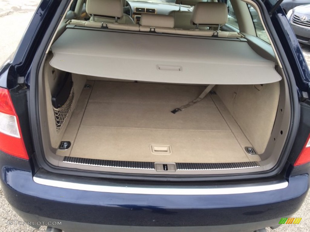 2004 A4 1.8T quattro Avant - Moro Blue Pearl Effect / Beige photo #14