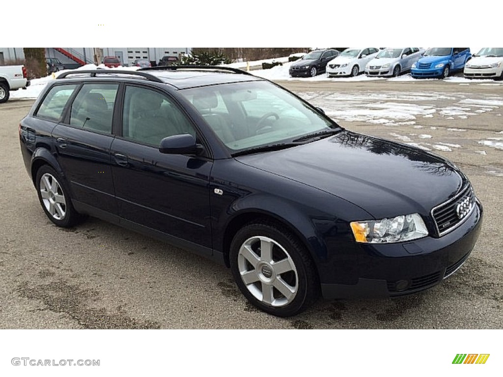 2004 A4 1.8T quattro Avant - Moro Blue Pearl Effect / Beige photo #16