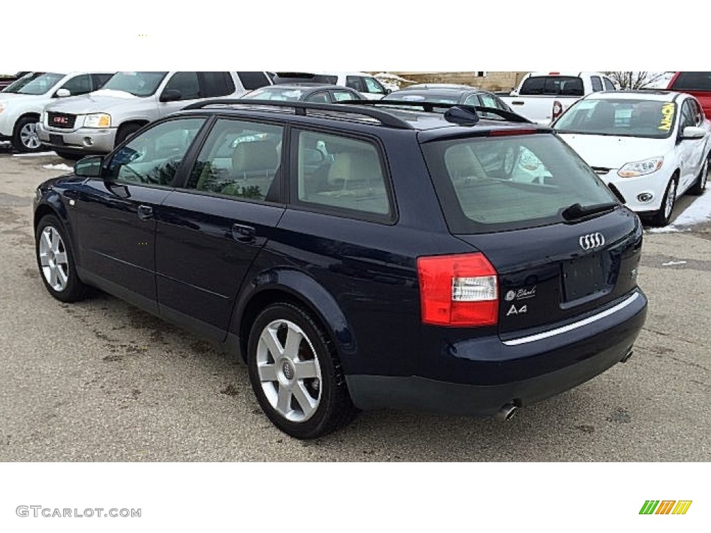 2004 A4 1.8T quattro Avant - Moro Blue Pearl Effect / Beige photo #18