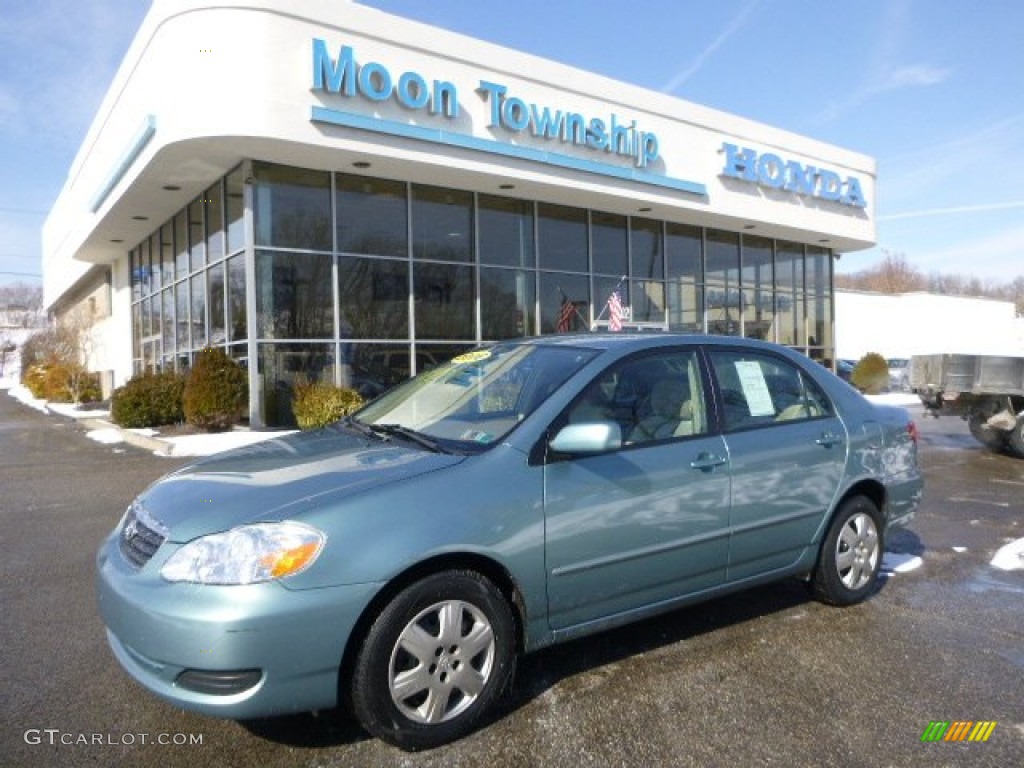 2006 Corolla LE - Cactus Mica / Beige photo #1