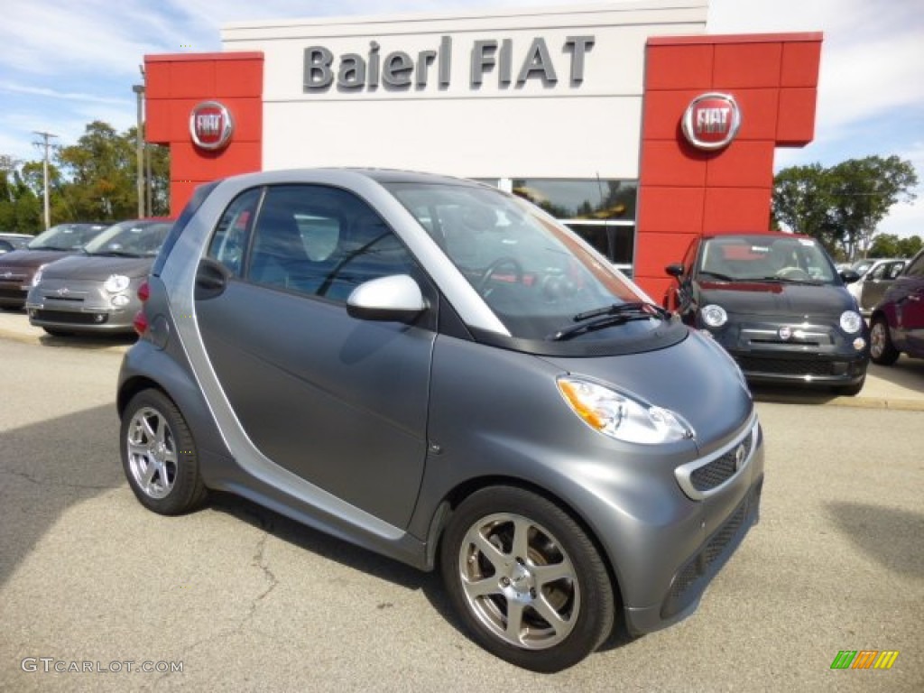 2013 fortwo passion coupe - Gray Metallic / Design Black photo #1