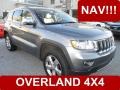 2013 Mineral Gray Metallic Jeep Grand Cherokee Overland 4x4  photo #1