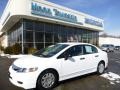 Taffeta White 2011 Honda Civic DX-VP Sedan