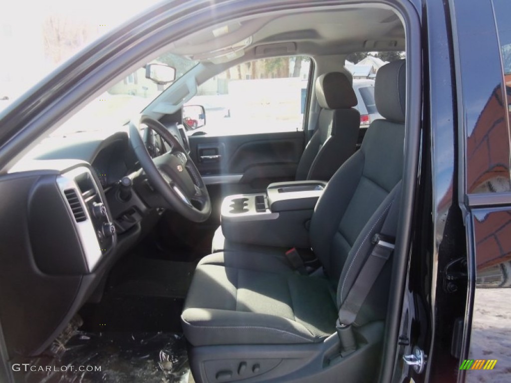 2014 Silverado 1500 LT Z71 Double Cab 4x4 - Black / Jet Black photo #14