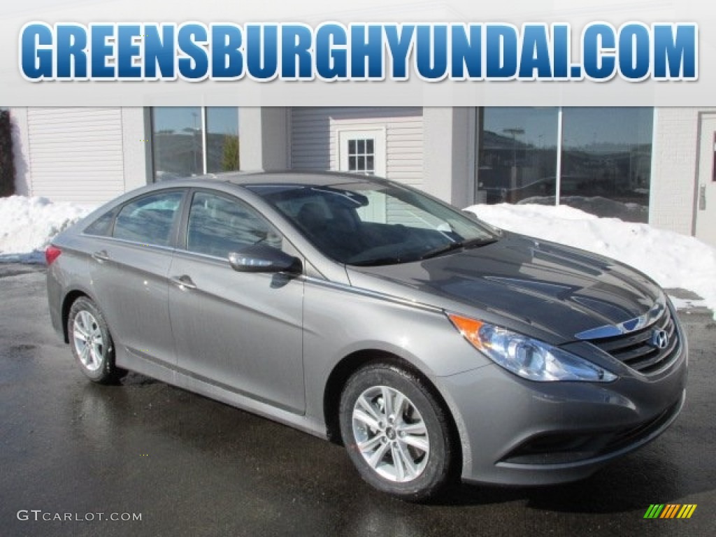 2014 Sonata GLS - Harbor Gray Metallic / Gray photo #1