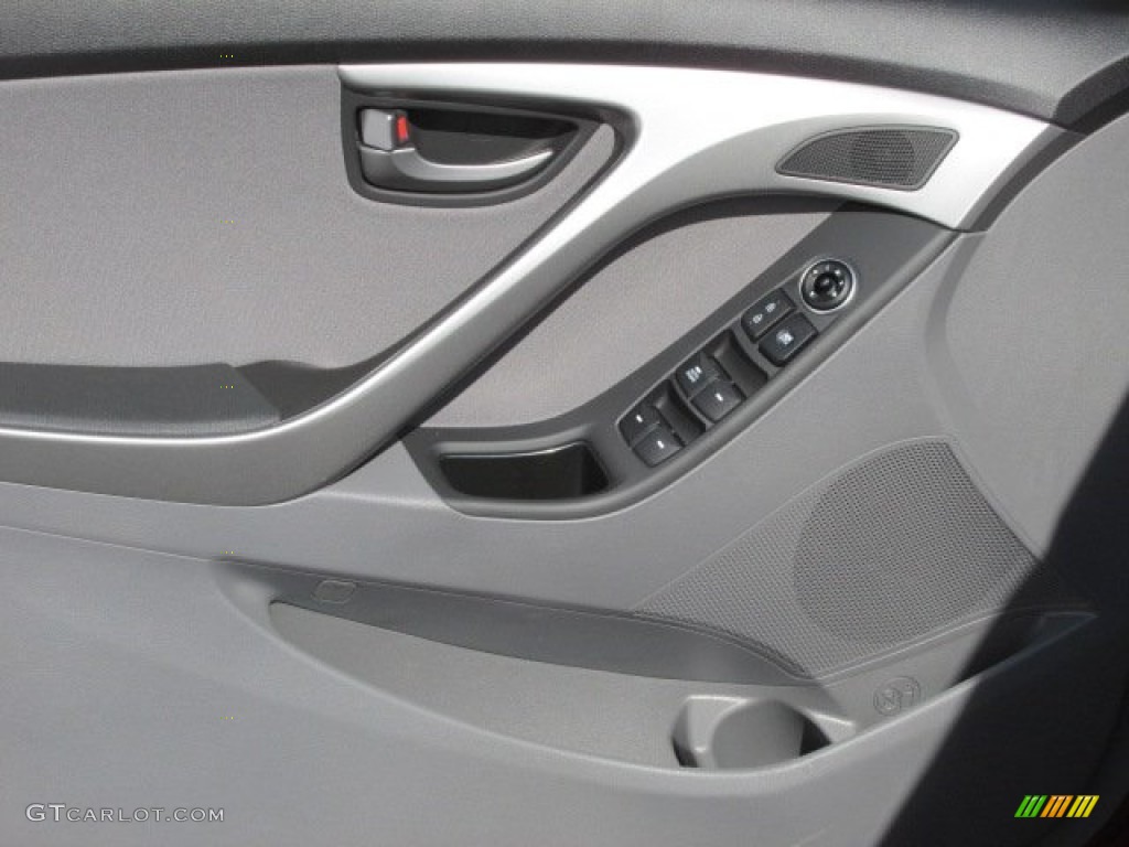 2014 Elantra SE Sedan - Red / Gray photo #8