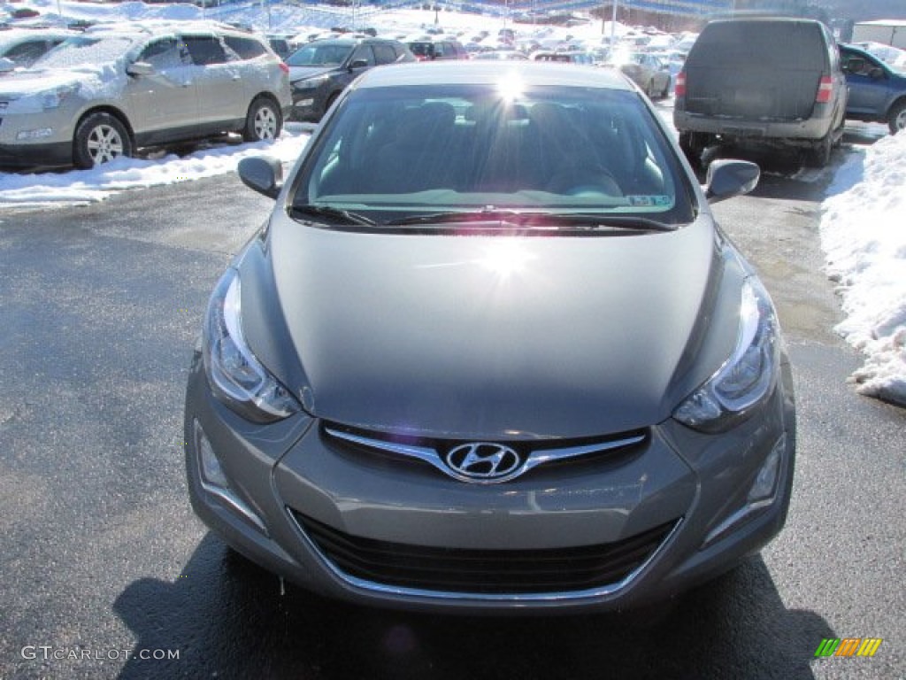 2014 Elantra SE Sedan - Gray / Gray photo #4