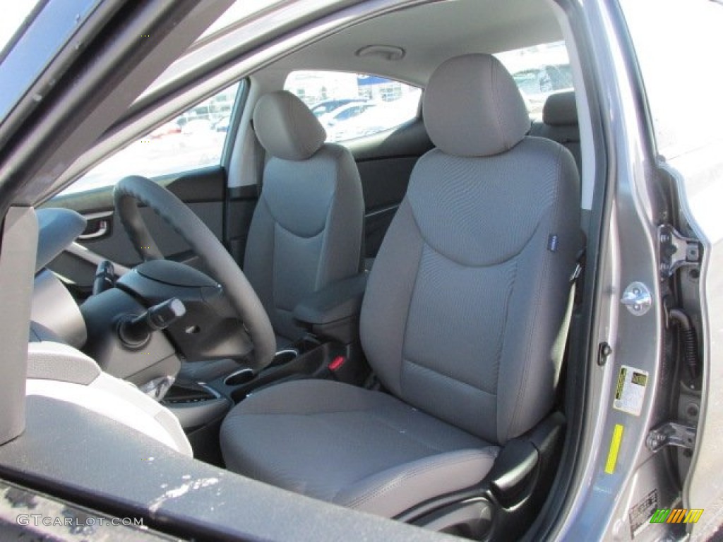 2014 Elantra SE Sedan - Gray / Gray photo #9