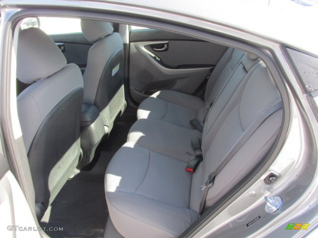 2014 Elantra SE Sedan - Gray / Gray photo #14