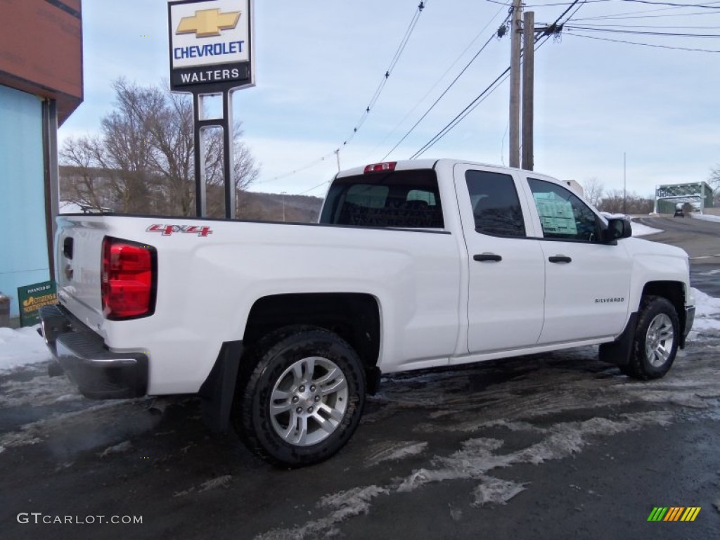 2014 Silverado 1500 LT Double Cab 4x4 - Summit White / Jet Black photo #2