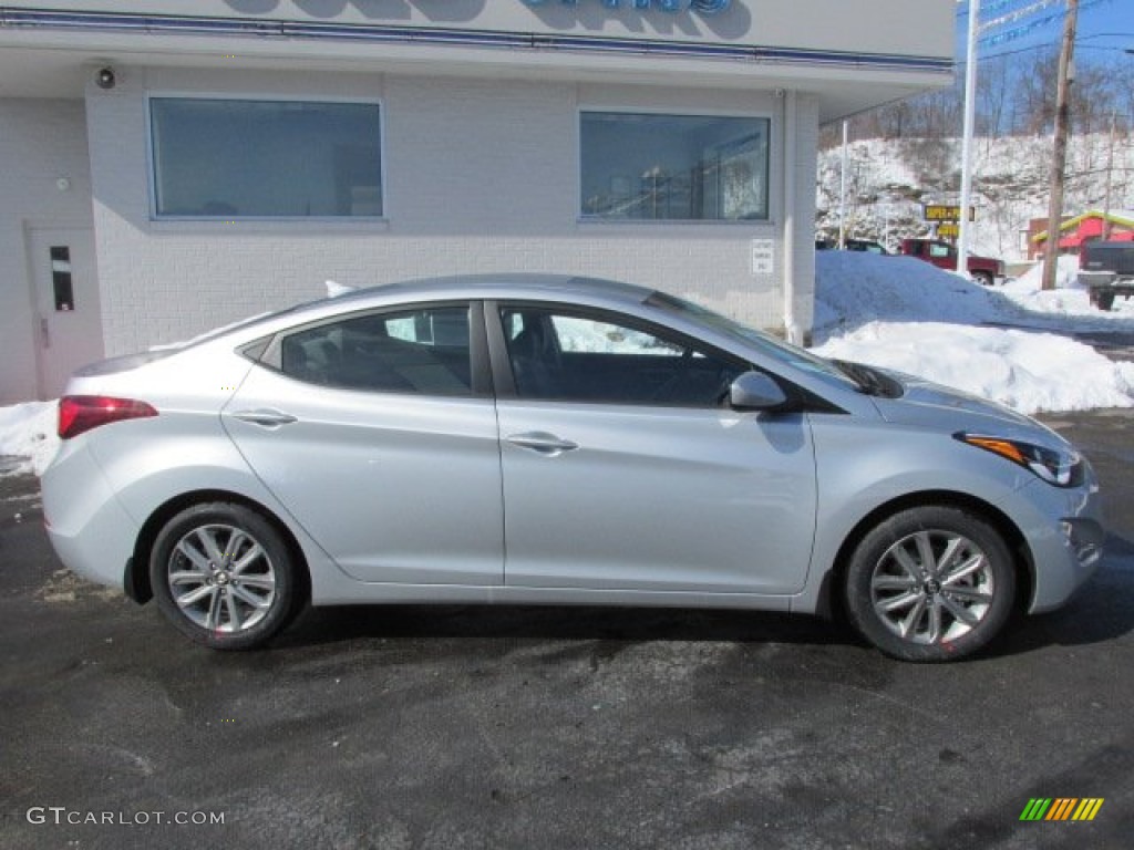 2014 Elantra SE Sedan - Silver / Gray photo #2