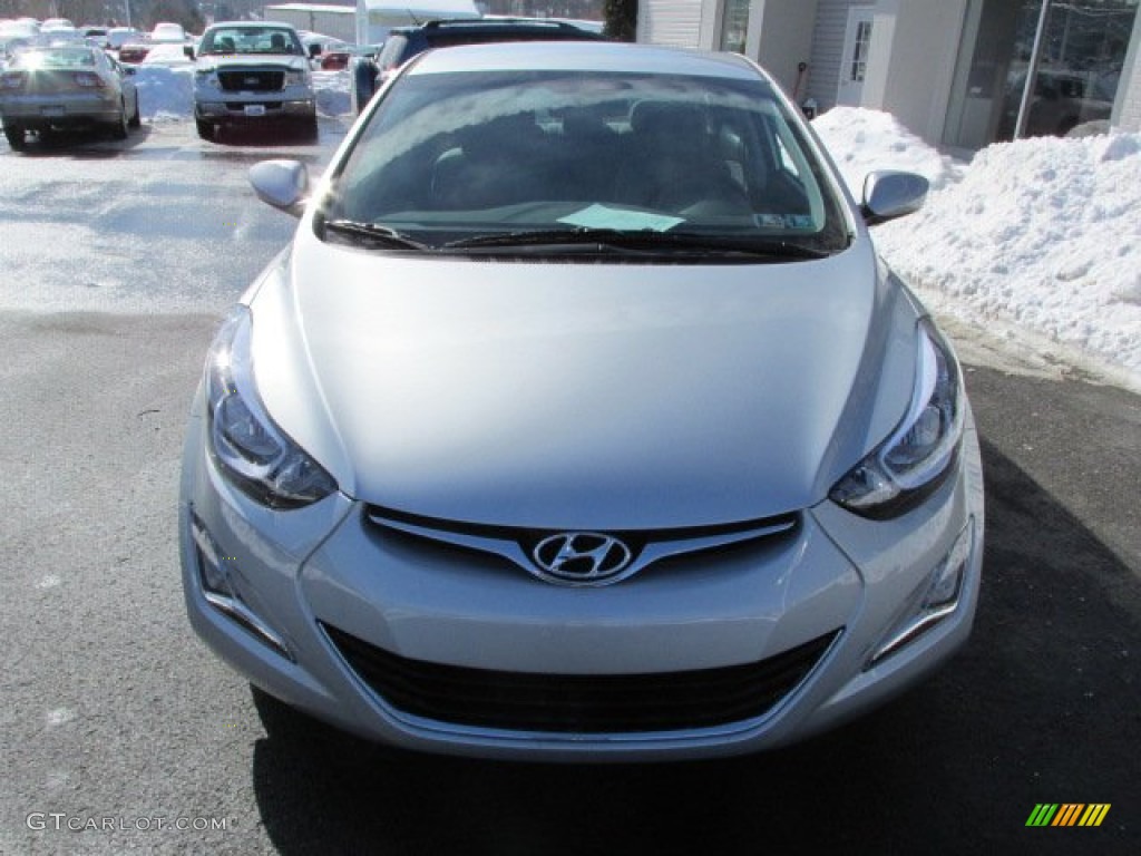 2014 Elantra SE Sedan - Silver / Gray photo #3