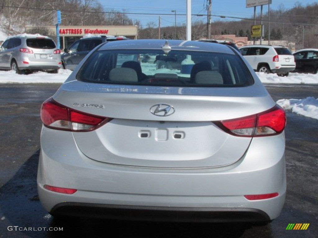 2014 Elantra SE Sedan - Silver / Gray photo #5