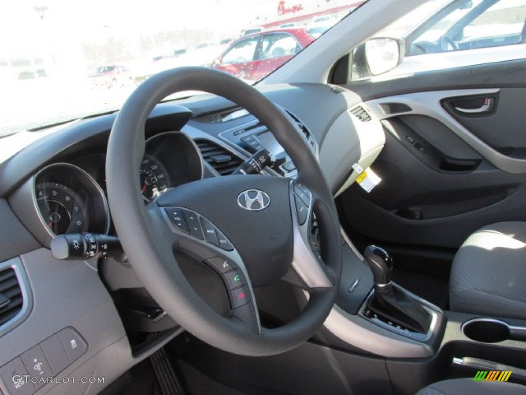 2014 Elantra SE Sedan - Silver / Gray photo #7