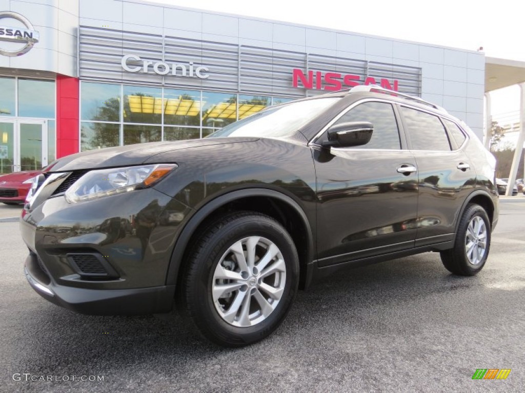 2014 Rogue SV - Midnight Jade / Charcoal photo #1