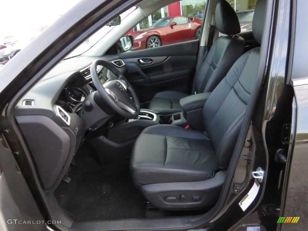Charcoal Interior 2014 Nissan Rogue SV Photo #90661591
