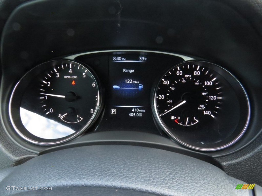 2014 Nissan Rogue SV Gauges Photo #90661636