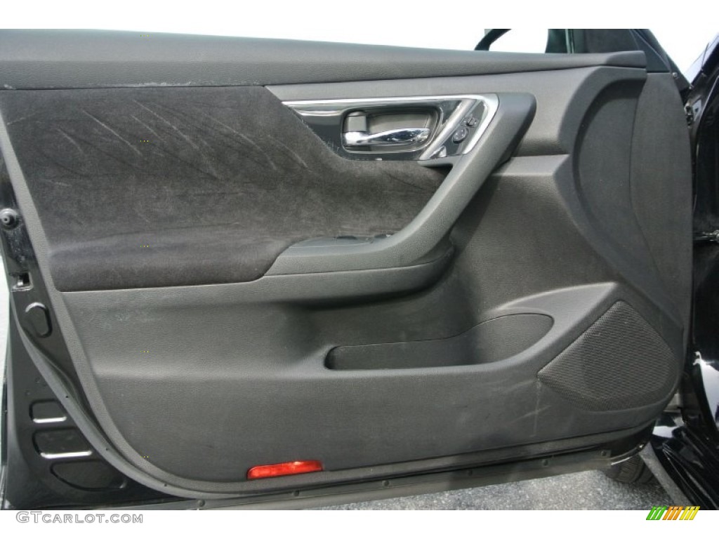 2013 Altima 2.5 SV - Super Black / Charcoal photo #7