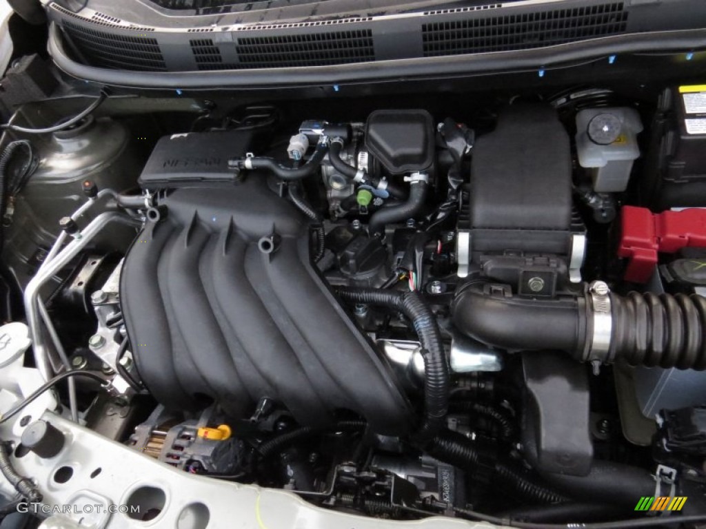 2014 Versa 1.6 S Plus Sedan - Titanium / Charcoal photo #13
