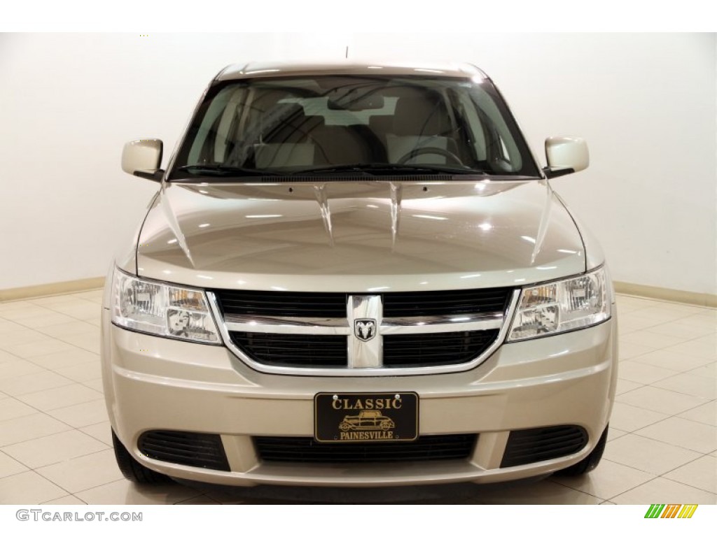 2009 Journey SXT - Light Sandstone Metallic / Dark Slate Gray/Light Graystone photo #2