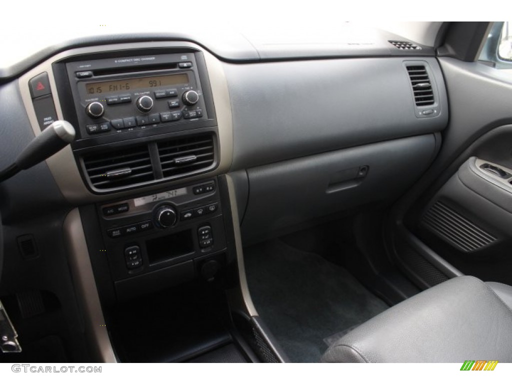 2008 Pilot EX-L - Steel Blue Metallic / Gray photo #11