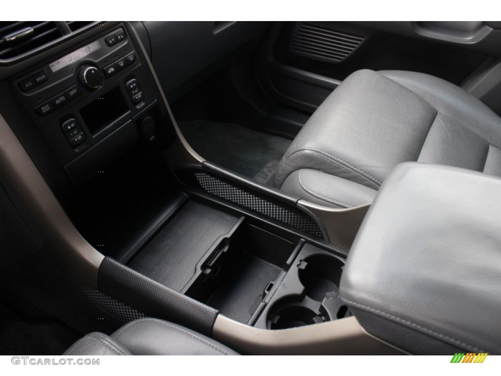 2008 Pilot EX-L - Steel Blue Metallic / Gray photo #12