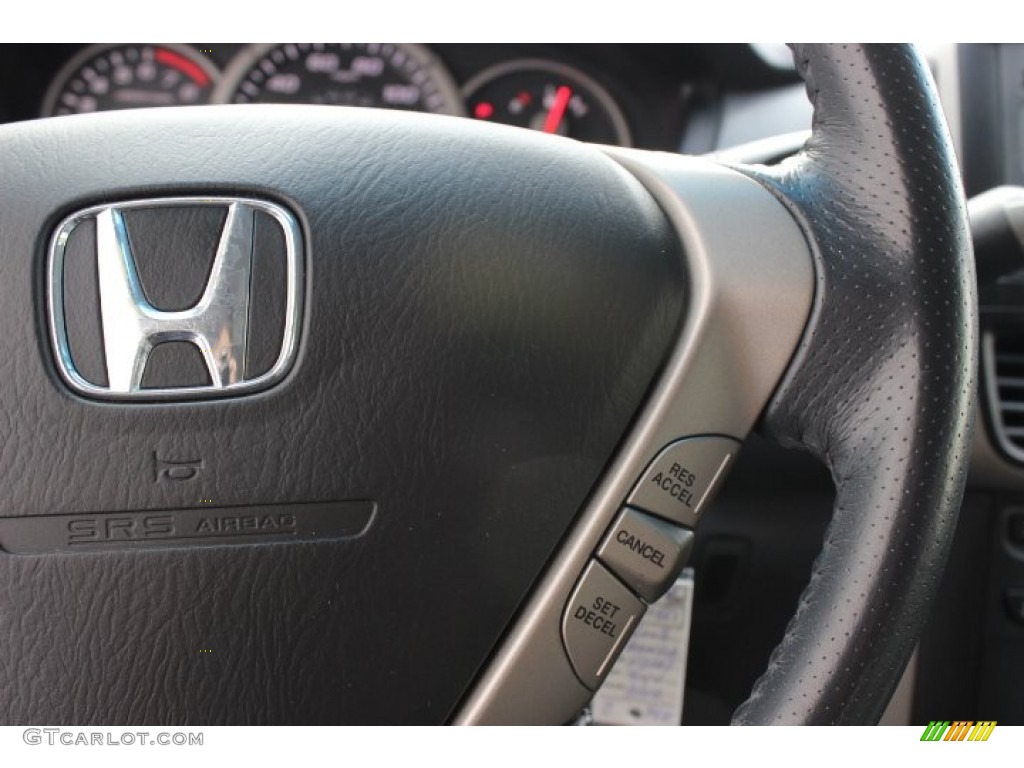 2008 Pilot EX-L - Steel Blue Metallic / Gray photo #22