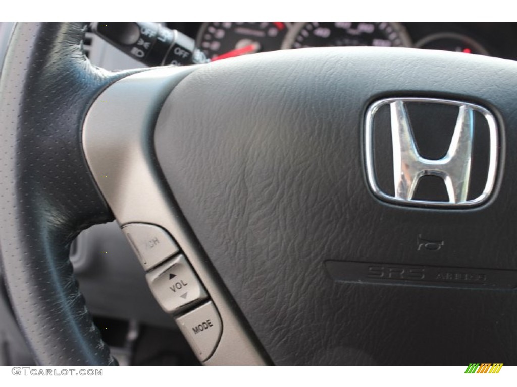 2008 Pilot EX-L - Steel Blue Metallic / Gray photo #23