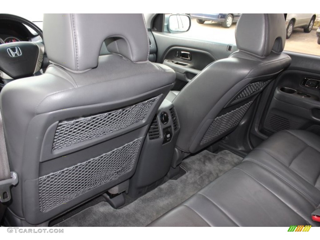 2008 Pilot EX-L - Steel Blue Metallic / Gray photo #26