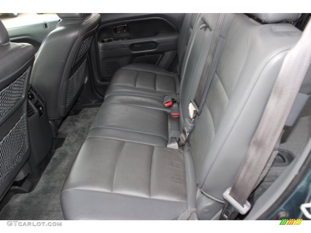2008 Pilot EX-L - Steel Blue Metallic / Gray photo #27