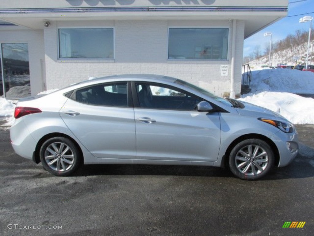 2014 Elantra SE Sedan - Silver / Gray photo #2