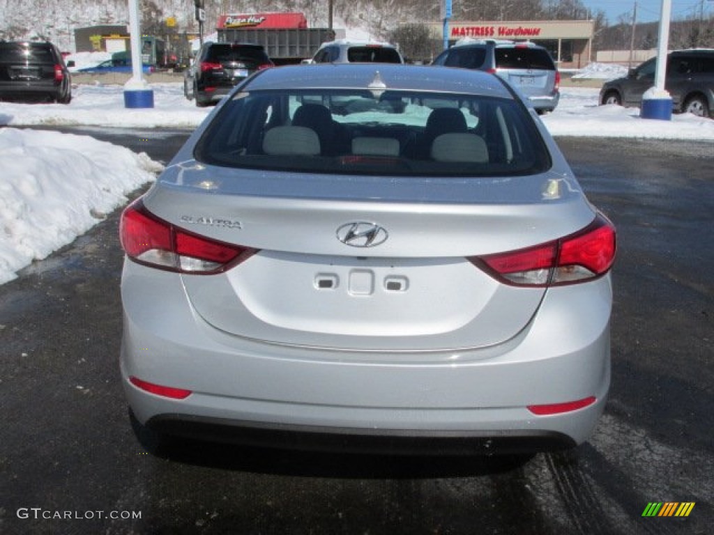 2014 Elantra SE Sedan - Silver / Gray photo #6