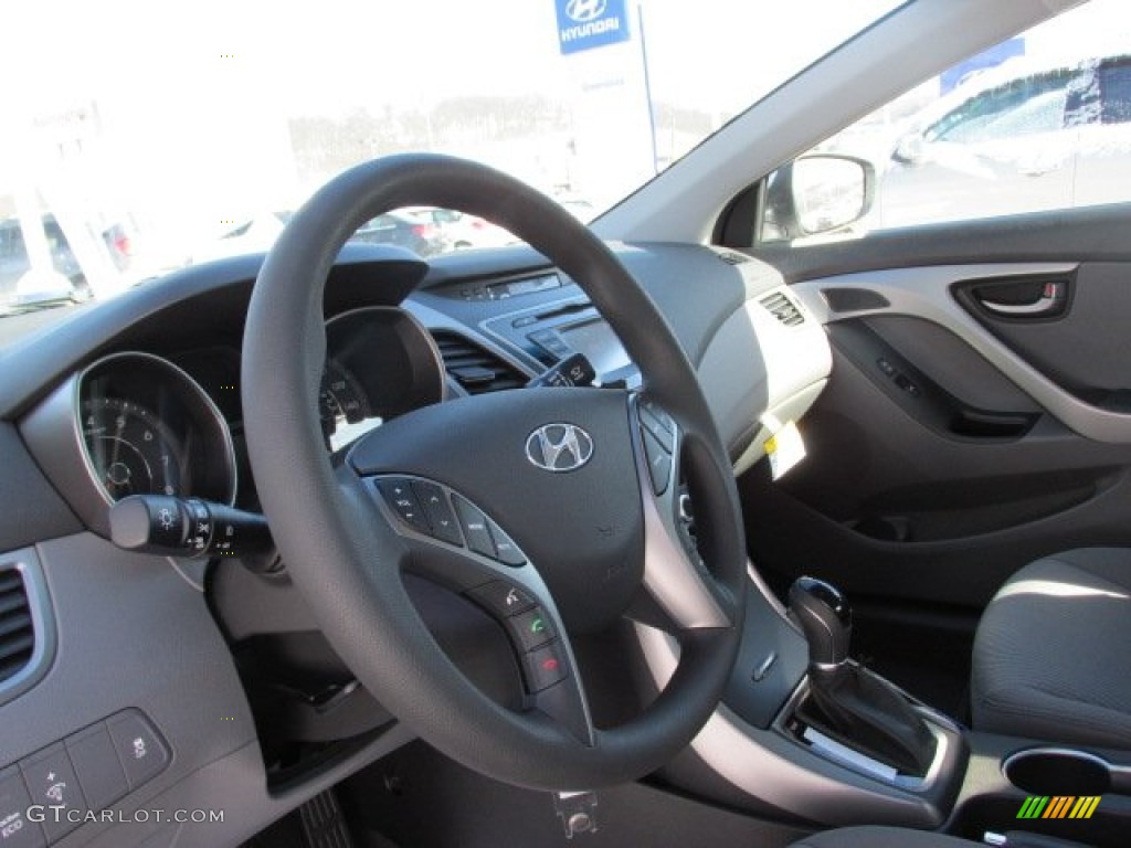 2014 Elantra SE Sedan - Silver / Gray photo #8