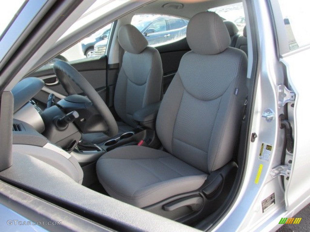 2014 Elantra SE Sedan - Silver / Gray photo #9