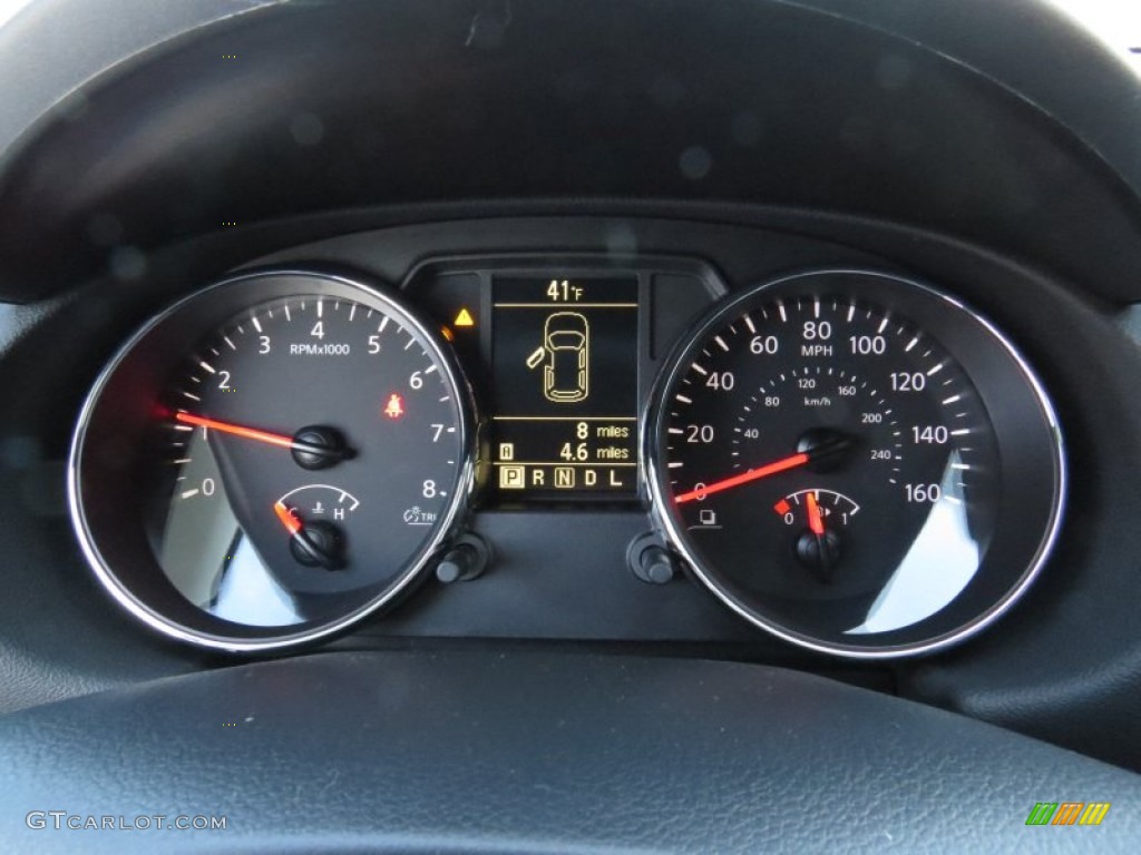 2014 Nissan Rogue Select S Gauges Photo #90663442